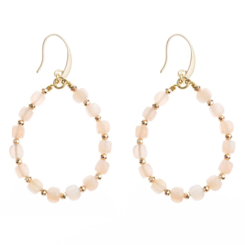 Pranella Alma Hoop Earrings - Jo And Co Pranella Alma Hoop Earrings - Pranella