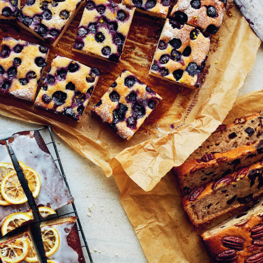 Delicious baked treats from 'Bake It Slice It Eat It Cookbook'.