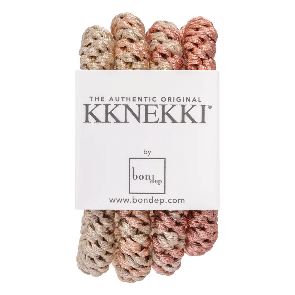 4 hairbands in beige and pink colours.
KKNEKKI Bundle 7 Hairbands - Jo And Co KKNEKKI Bundle 7 Hairbands - KKNEKKI