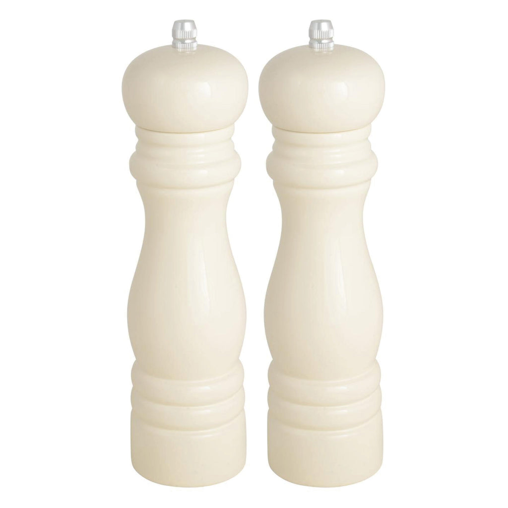 Salt and Pepper mill set of 2 in cream 21.5cm (H) x 5.5cm (D)
Cream Salt & Pepper Mill Set - Jo And Co Cream Salt & Pepper Mill Set