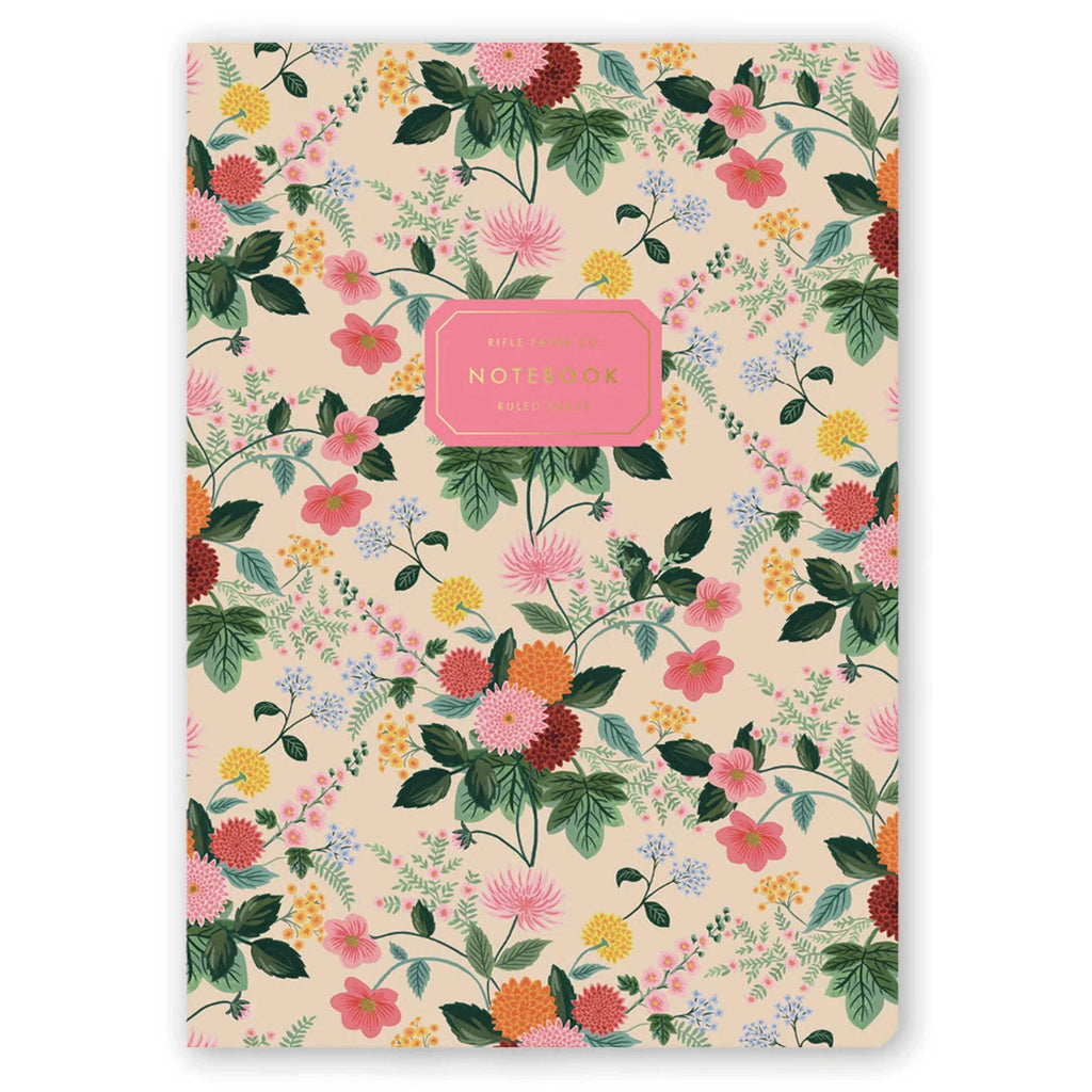 Rifle Paper Co Dahlia Stitched Notebooks - Jo And Co Rifle Paper Co Dahlia Stitched Notebooks - Rifle Paper Co