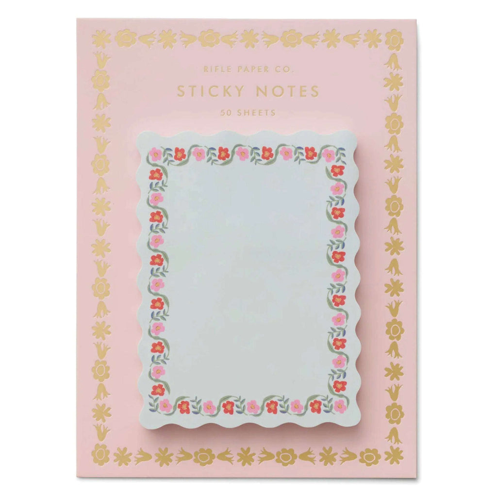 Rifle Paper Co Delphine Sticky Notes - Jo And Co Rifle Paper Co Delphine Sticky Notes - Rifle Paper Co