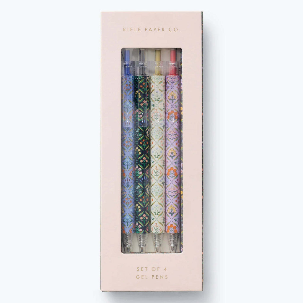 Rifle Paper Co Estee Gel Pen Set of 4 - Jo And Co Rifle Paper Co Estee Gel Pen Set of 4 - Rifle Paper Co