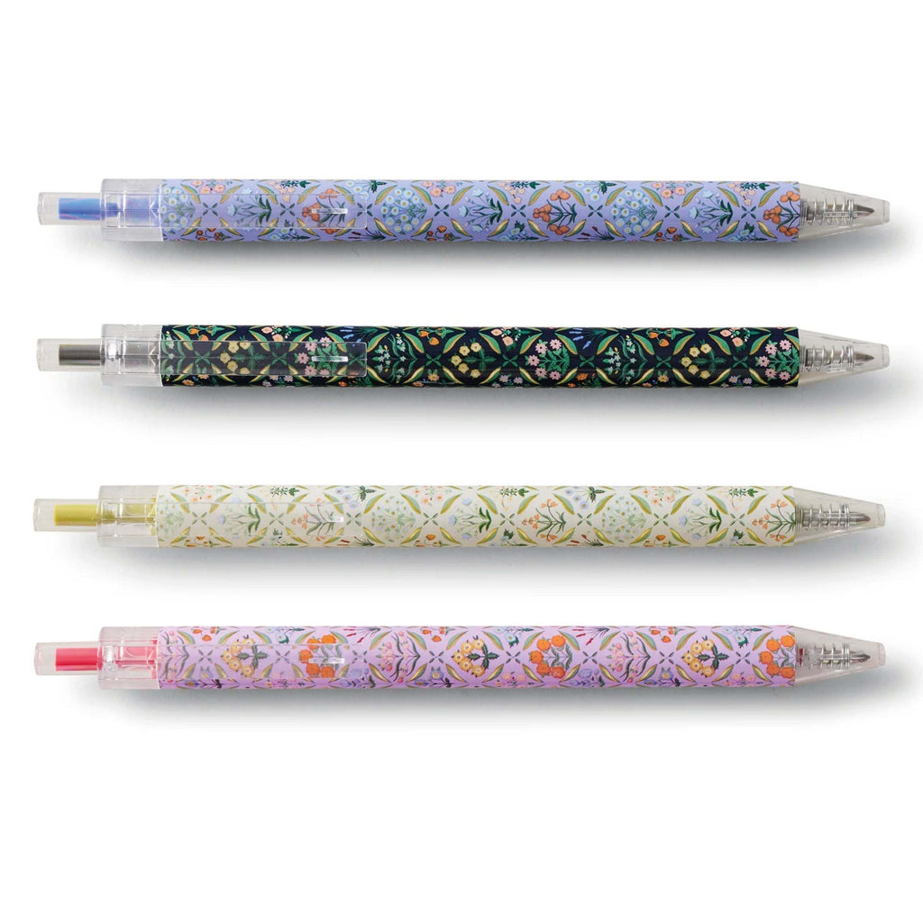 Rifle Paper Co Estee Gel Pen Set of 4 - Jo And Co Rifle Paper Co Estee Gel Pen Set of 4 - Rifle Paper Co