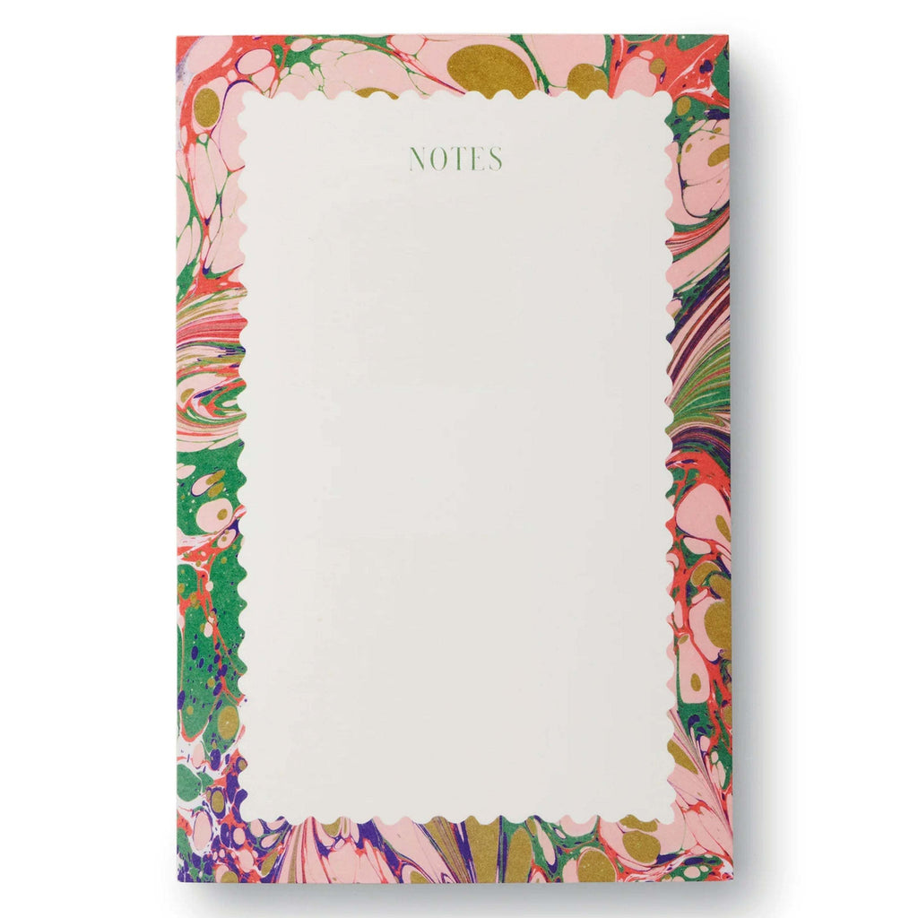 Rifle Paper Co Florence Notepad with marble border design, 75 tear-off sheets.
Rifle Paper Co Florence Notepad - Jo And Co Rifle Paper Co - Rifle Paper Co