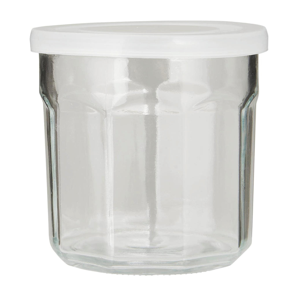 Glass Jam Jar with a transparent lid and a capacity of 400 ml.
Glass Jam Jar 400ml - Jo And Co Glass Jam Jar 400ml