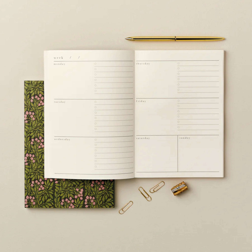 Wanderlust Paper Co Green Flora Notebook - Jo And Co Wanderlust Paper Co Green Flora Notebook - Wanderlust Paper Co