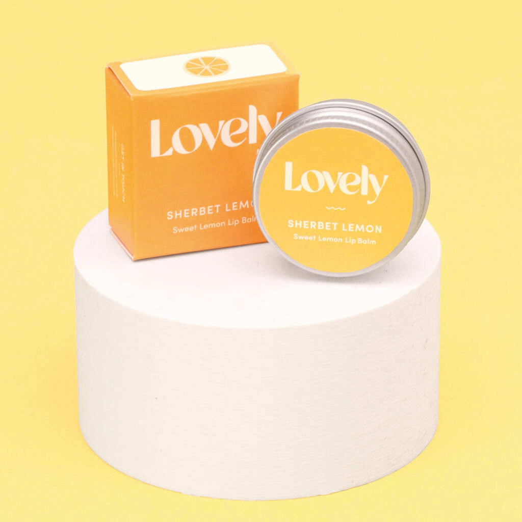 Lemon Sugar Sherbert Lemon Lip Balm 15ml - Jo And Co Lemon Sugar Sherbert Lemon Lip Balm 15ml - Lovely Skincare