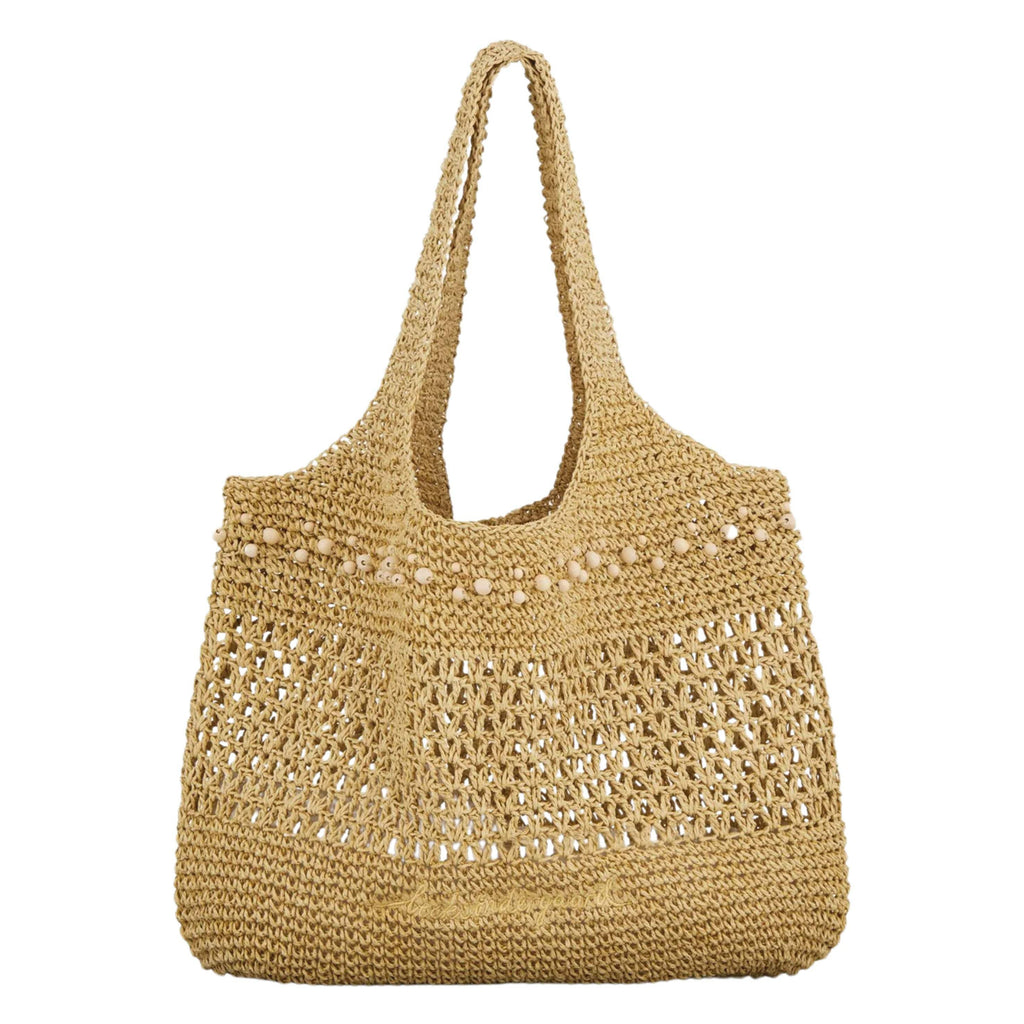 Shopper bag from 100% paper straw with long handles and bead details.
Beck Sondergaard Light Nature Vanessa Riley Bag - Jo And Co Beck Sondergaard Light Nature Vanessa Riley Bag - Beck Söndergaard