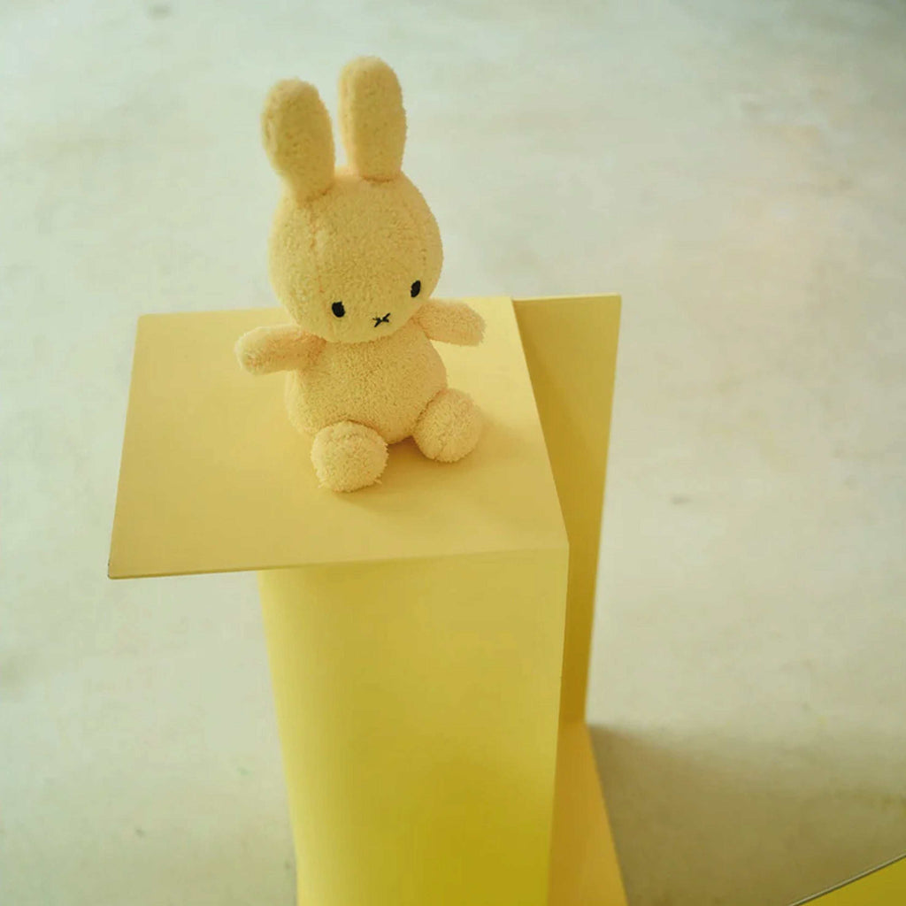 Miffy Terry Light Yellow 23cm - Jo And Co Miffy Terry Light Yellow 23cm