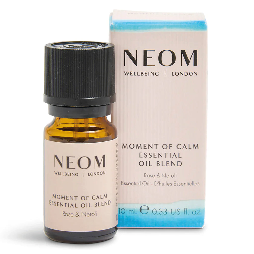 Essential oil blend with 100% natural fragrances of rose & neroli.
NEOM Moment of Calm Essential Oil Blend 10ml - Jo And Co NEOM Moment of Calm Essential Oil Blend 10ml - NEOM