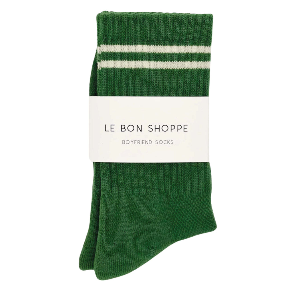 Le Bon Shoppe Moss Boyfriend Socks - Jo And Co Le Bon Shoppe Moss Boyfriend Socks - Le Bon Shoppe