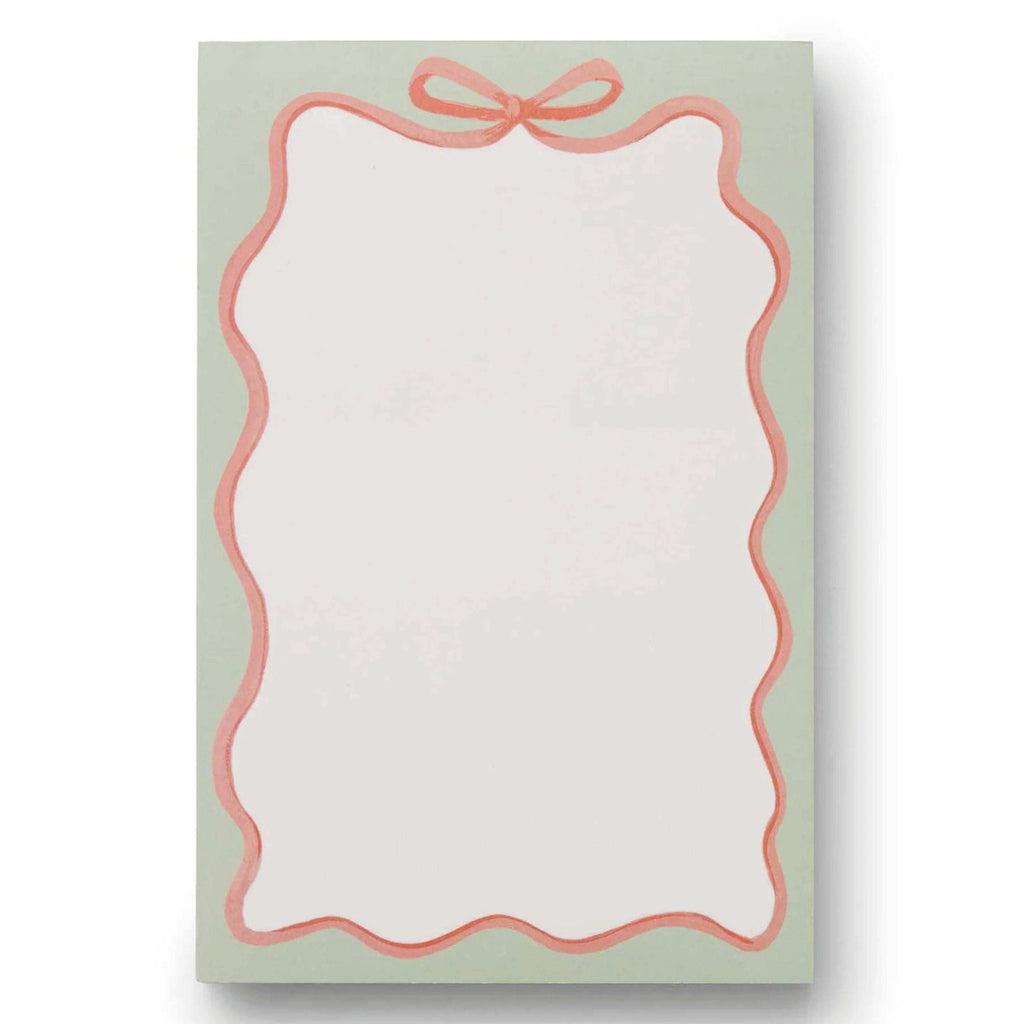 Notepad with pink ribbon design on cover.
Rifle Paper Co Ribbon Notepad - Jo And Co Rifle Paper Co Ribbon Notepad - Rifle Paper Co