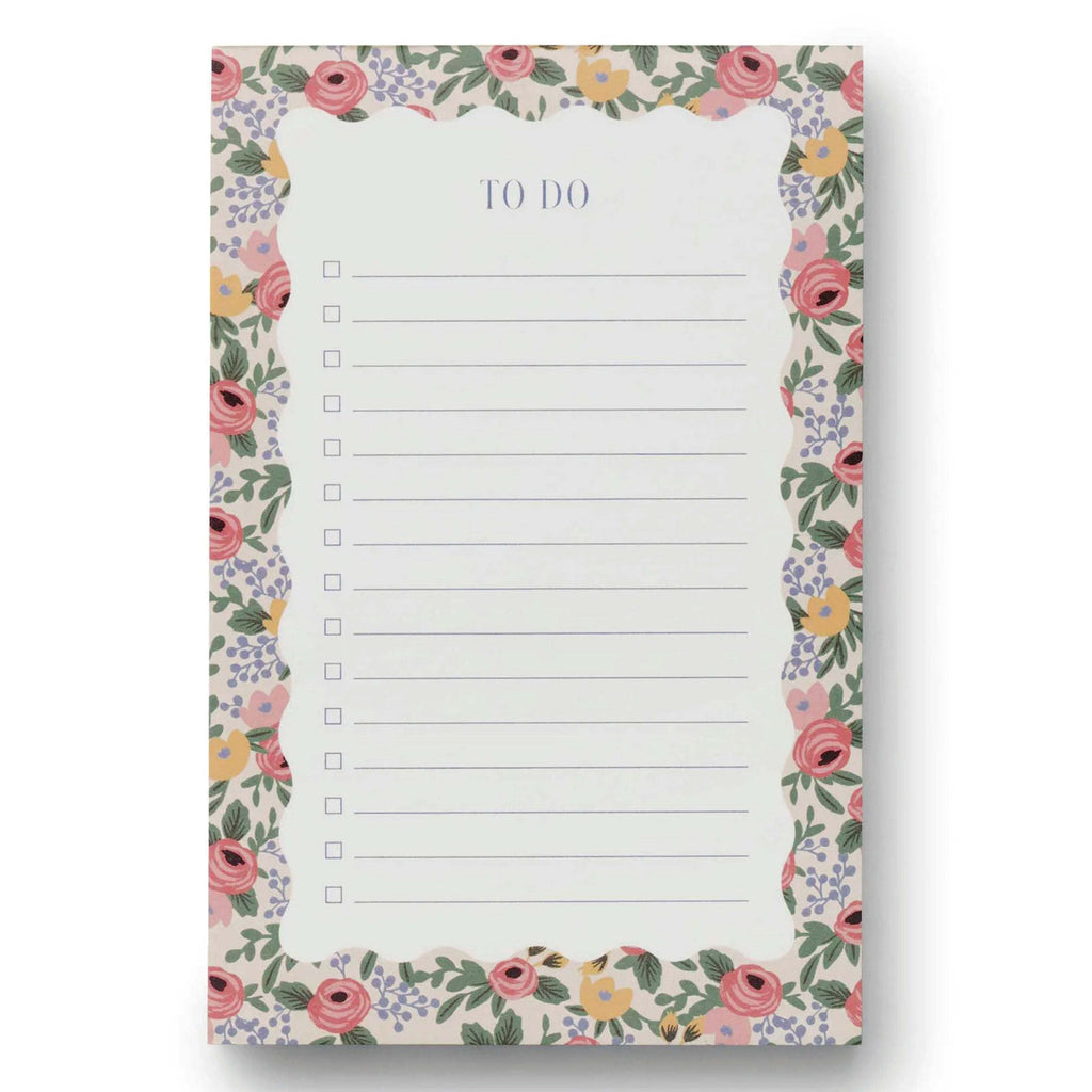 Rifle Paper Co Rosa Notepad - Jo And Co Rifle Paper Co Rosa Notepad - Rifle Paper Co