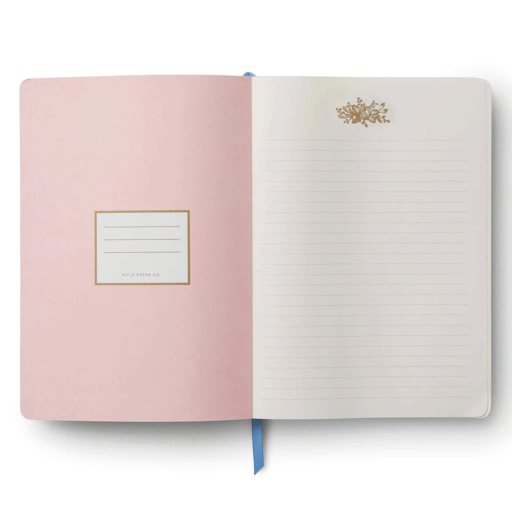 Rifle Paper Co Rosa Softcover Journal - Jo And Co Rifle Paper Co Rosa Softcover Journal - Rifle Paper Co