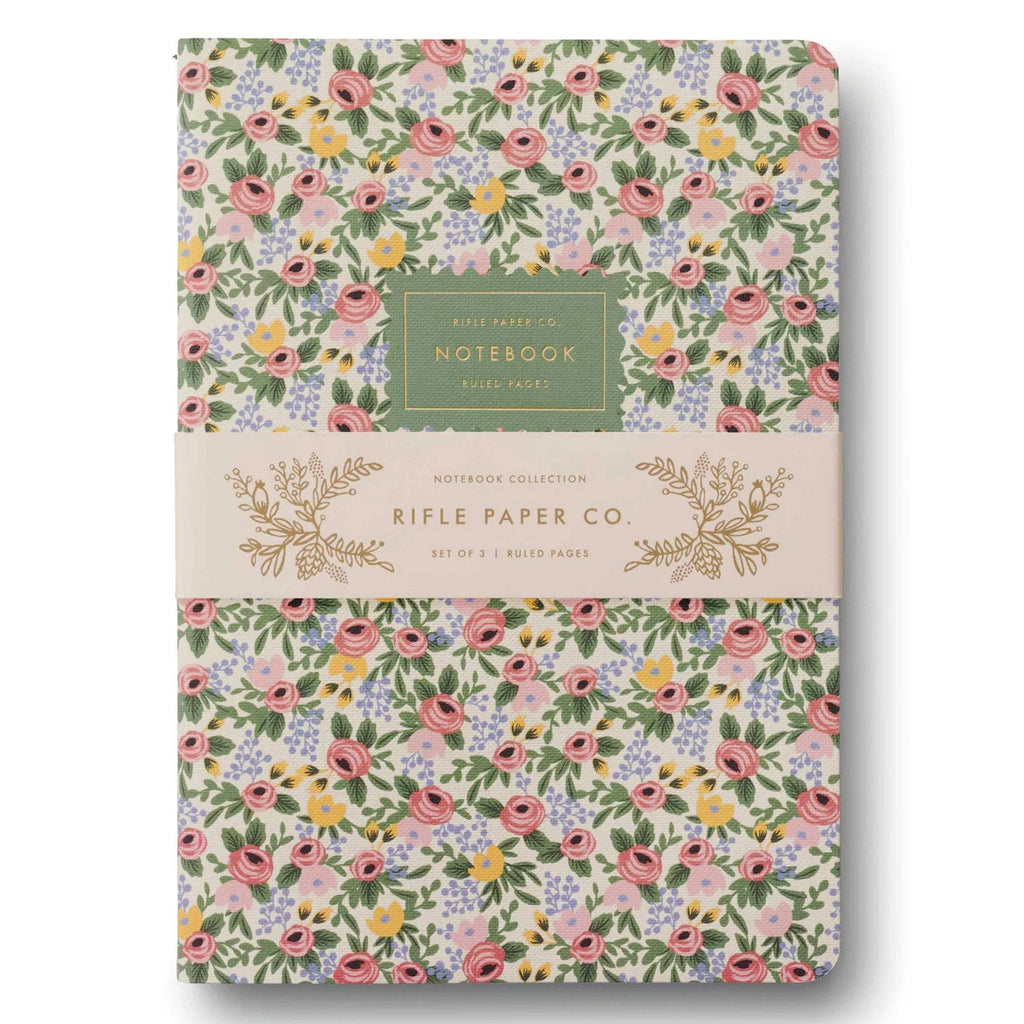 Rifle Paper Co Rosa Stitched Notebooks - Jo And Co Rifle Paper Co Rosa Stitched Notebooks - Rifle Paper Co