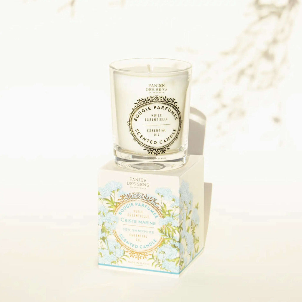 Panier Des Sens Sea Samphire Scented Candle 180g with marine and floral notes.