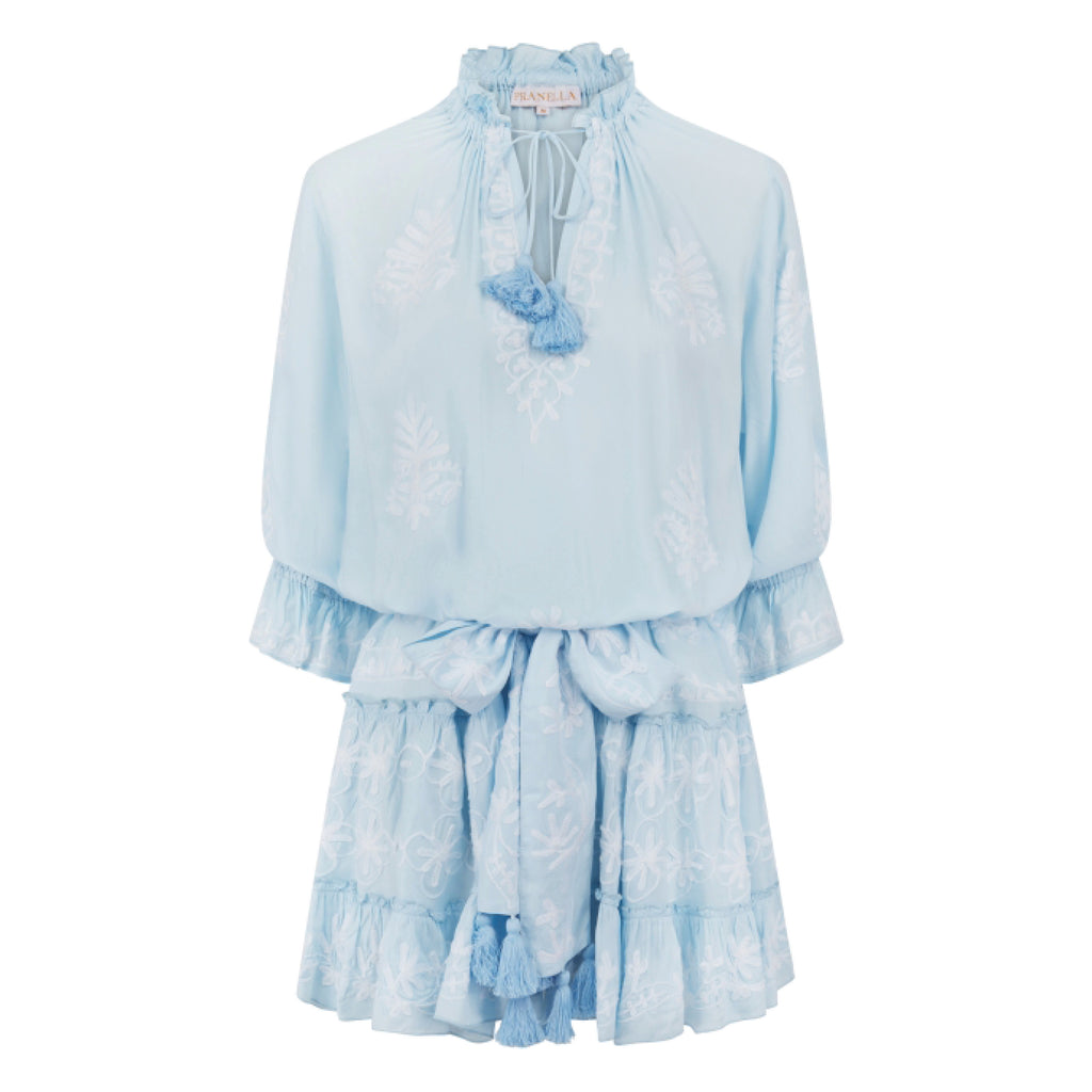 Pranella Sky Blue Sia Dress - Jo And Co Pranella Sky Blue Sia Dress - Pranella