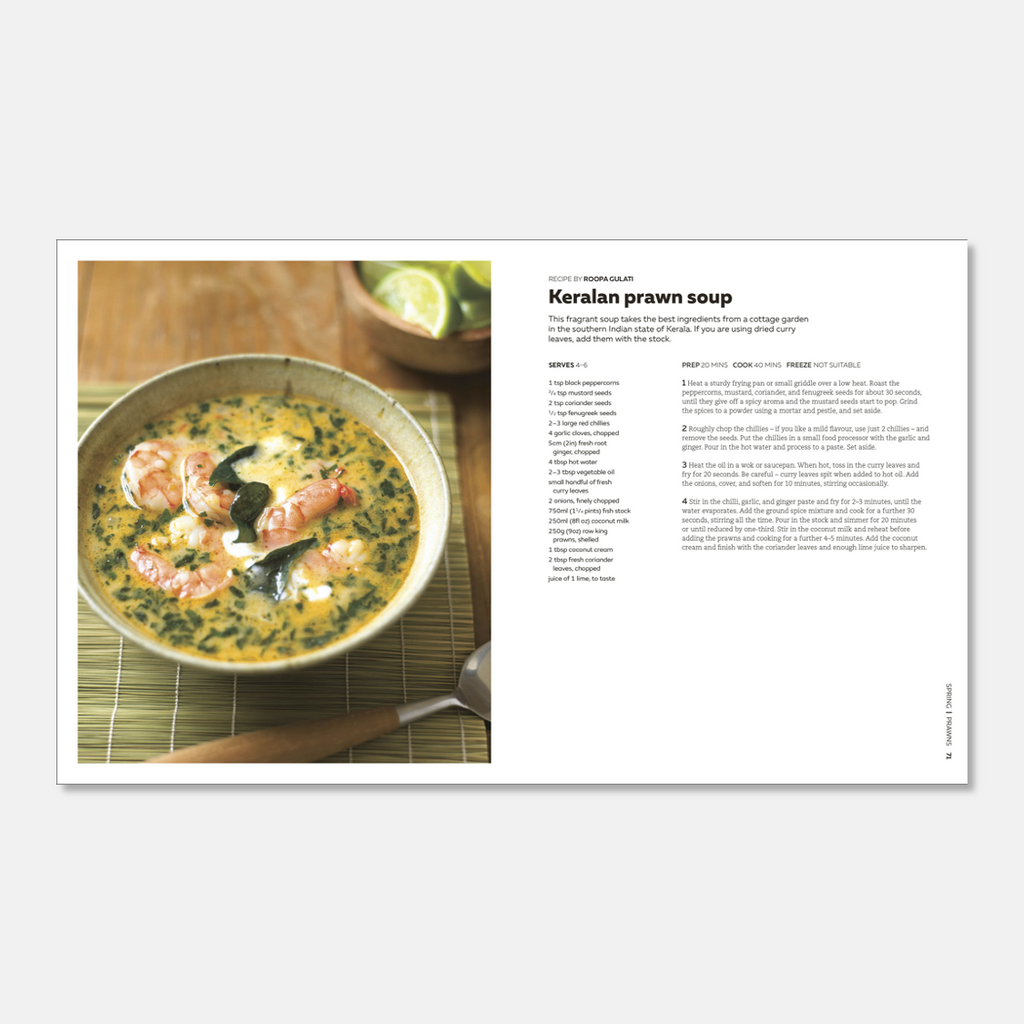 The Soup Book Cookbook features 200 ingredient-led seasonal soup recipes.
The Soup Book Cookbook - Jo And Co The Soup Book Cookbook - Sophie Grigson